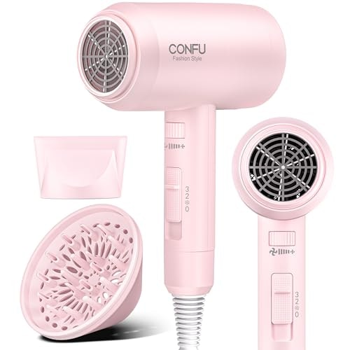 Confu Negative Ion Hair Dryer with Diffuser: $32.29 Confu Negative Ion Hair Dryer with Diffuser: $32.29