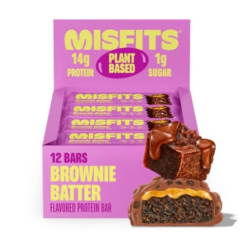 Misfits Vegan Protein Bars 12-Pack: $22.92 Misfits Vegan Protein Bars 12-Pack: $22.92