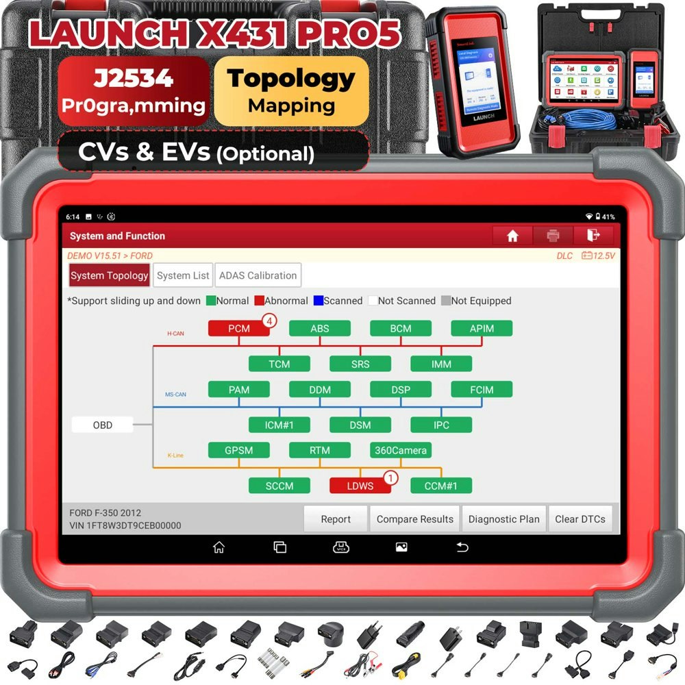 Launch X431 Pro5 Diagnostic Scanner: $1,499 Launch X431 Pro5 Diagnostic Scanner: $1,499