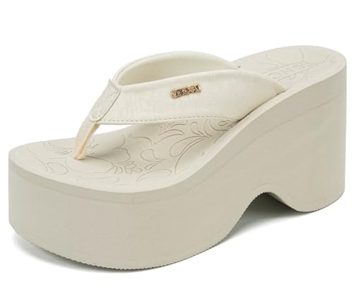 Oncai Women's Platform Wedge Flip Flops: $37.98 Oncai Women's Platform Wedge Flip Flops: $37.98
