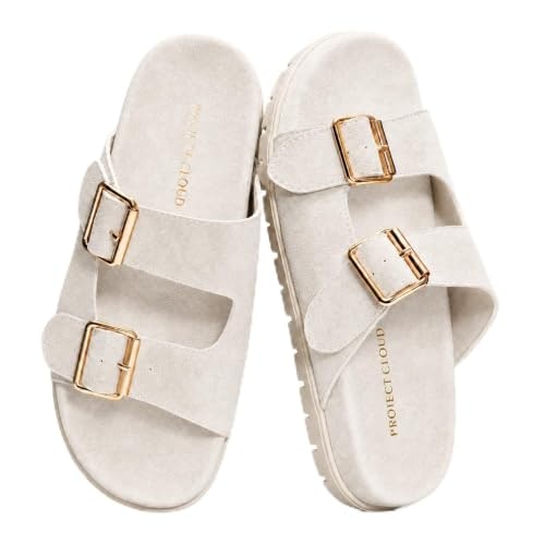 Project Cloud Women's Leather Sandals: $29.66 Project Cloud Women's Leather Sandals: $29.66