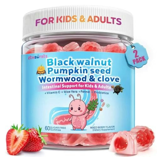 Wormwood Black Walnut and Clove Gut Health Gummies 2-Pack: $39.09 Wormwood Black Walnut and Clove Gut Health Gummies 2-Pack: $39.09