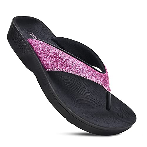 Aerothotic Women's Arch Support Orthopedic Flip Flops: $38.98 Aerothotic Women's Arch Support Orthopedic Flip Flops: $38.98