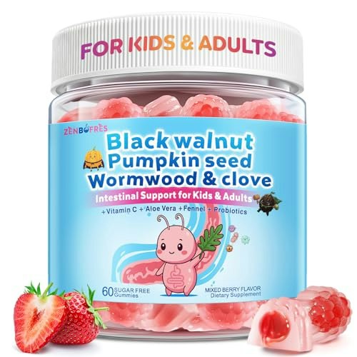 Wormwood Black Walnut and Clove Gut Health Gummies 60-Count: $19.94 Wormwood Black Walnut and Clove Gut Health Gummies 60-Count: $19.94