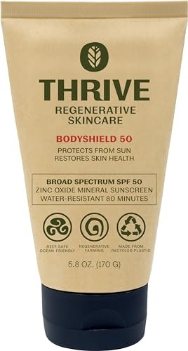 Thrive Natural Care SPF50 Reef Safe Mineral Sunscreen 5.8-oz.: $29.71 Thrive Natural Care SPF50 Reef Safe Mineral Sunscreen 5.8-oz.: $29.71