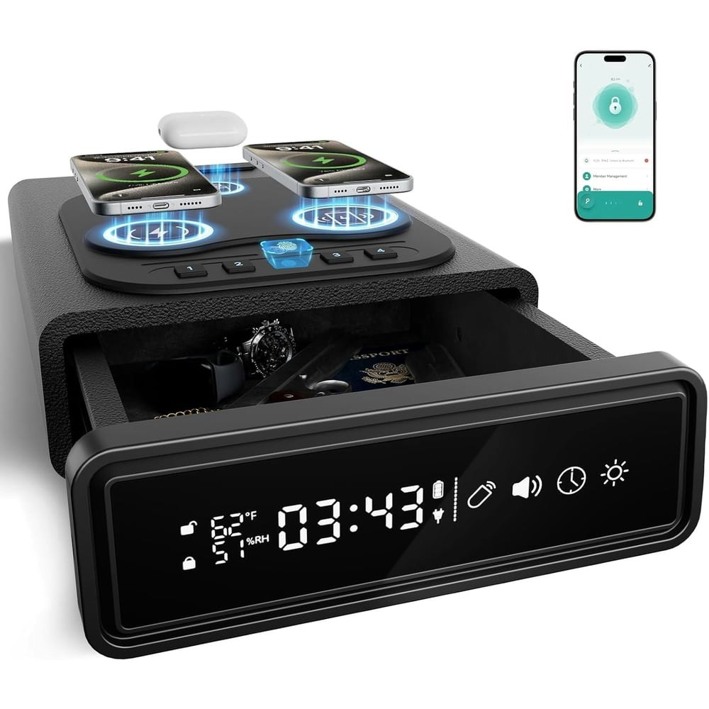 XDeer Saforo Biometric Gun Safe: $125.99 XDeer Saforo Biometric Gun Safe: $125.99