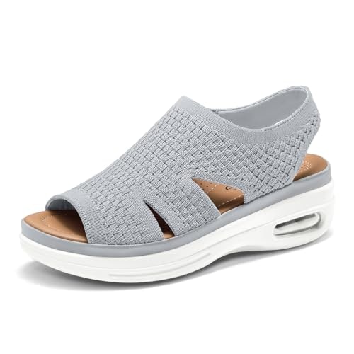 Mysoft Women's Slip-On Air Cushion Walking Sandals: $32.99 Mysoft Women's Slip-On Air Cushion Walking Sandals: $32.99