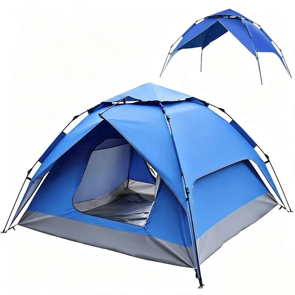 4-Person Instant Pop-Up Camping Tent: $55.99 4-Person Instant Pop-Up Camping Tent: $55.99