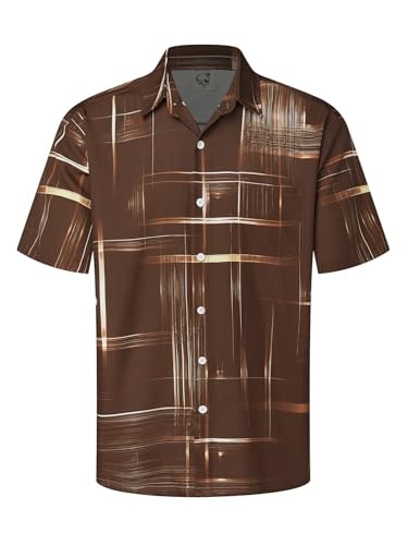Hardaddy Men's Hawaiian Button Down Shirt: $19.99 Hardaddy Men's Hawaiian Button Down Shirt: $19.99