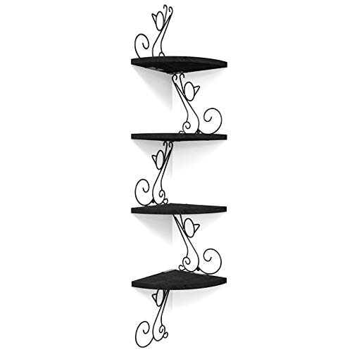 Alsonerbay 4-Tier Cat Shaped Corner Floating Shelf: $33.99 Alsonerbay 4-Tier Cat Shaped Corner Floating Shelf: $33.99