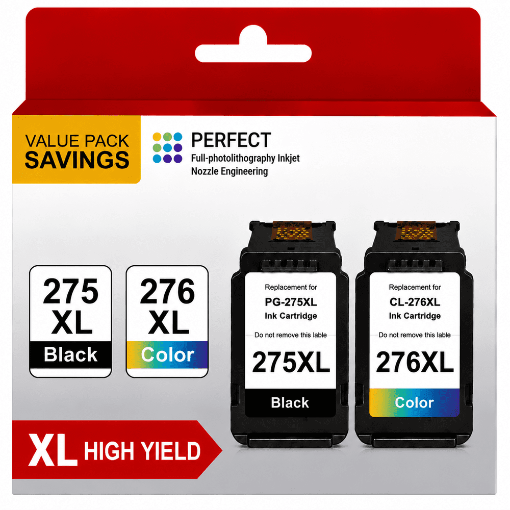 Canon PG-275XL and CL-276XL Ink Cartridge 2-Pack: $33.89
