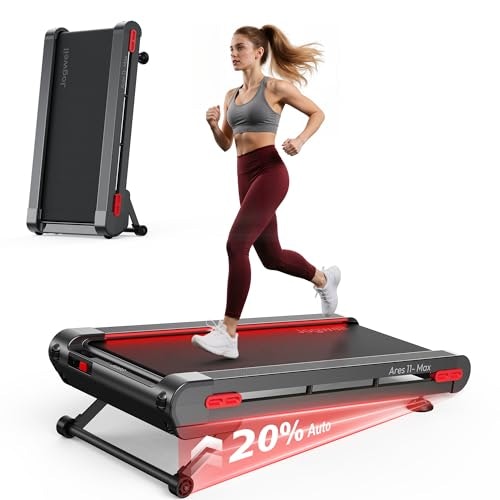 Jogwell 43" x 18" Walking Pad Treadmill with Auto Incline: $499.98 Jogwell 43" x 18" Walking Pad Treadmill with Auto Incline: $499.98