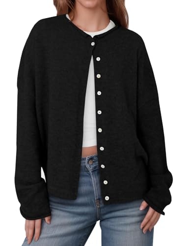 Saodimallsu Women's Long Sleeve Knit Button-Up Cardigan: $31.44 Saodimallsu Women's Long Sleeve Knit Button-Up Cardigan: $31.44