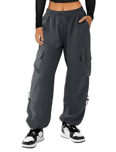 Copyleaf Women's Parachute Cargo Joggers: $17.98 Copyleaf Women's Parachute Cargo Joggers: $17.98