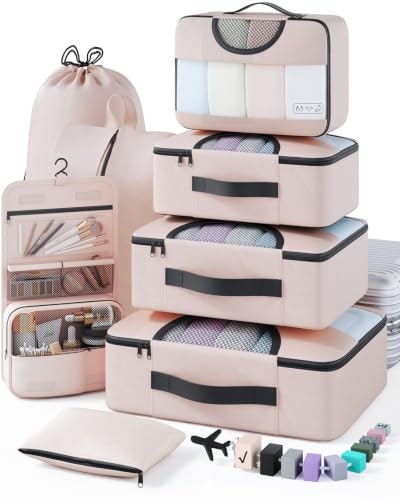 Veken 8-Piece Packing Cube Set: $12.99 Veken 8-Piece Packing Cube Set: $12.99