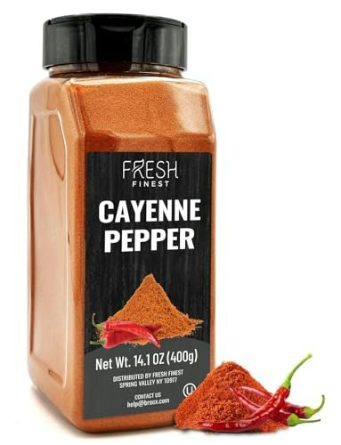 Fresh Finest 14.1-oz. Cayenne Pepper Powder: $8.49 Fresh Finest 14.1-oz. Cayenne Pepper Powder: $8.49