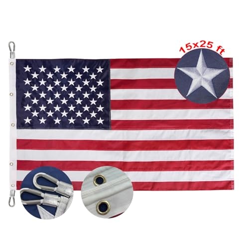 Bradford 15x25-Foot American Flag: $424.96