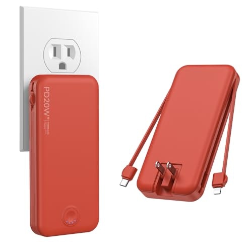 Nusyddy 10,000mAh Portable Charger with Built-in Wall Plug: $23.97 Nusyddy 10,000mAh Portable Charger with Built-in Wall Plug: $23.97