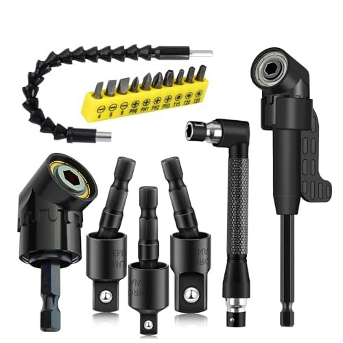 17-Piece Flexible Drill Bit Extension Set: $22.21 17-Piece Flexible Drill Bit Extension Set: $22.21