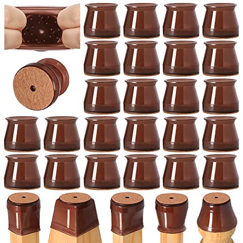 Chair Leg Floor Protectors 24-Pack: $16.99 Chair Leg Floor Protectors 24-Pack: $16.99