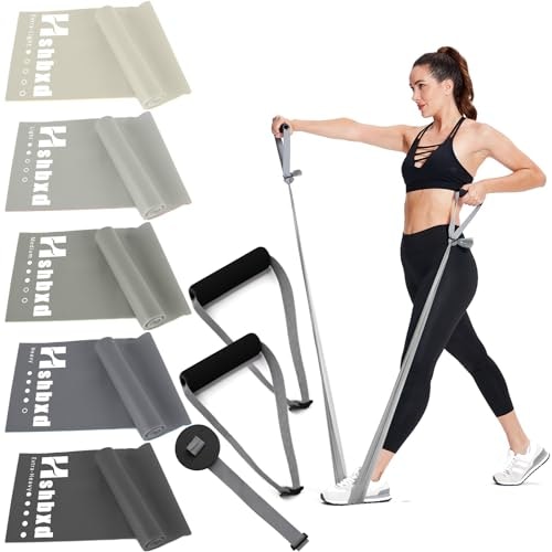 Exercise Resistance Band Set with Handles: $16.99 Exercise Resistance Band Set with Handles: $16.99