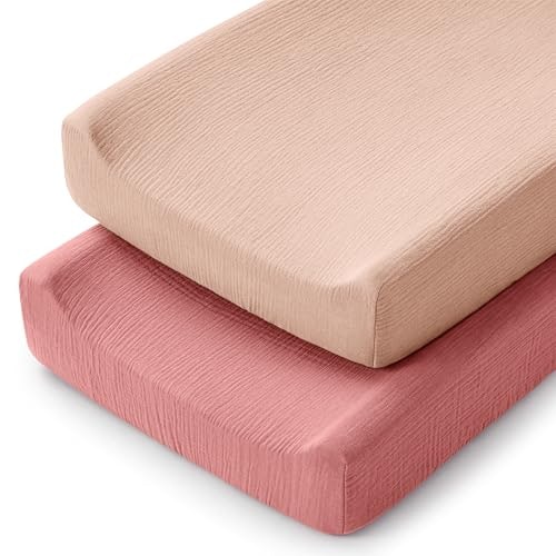 Comfy Cubs Muslin Fitted Changing Pad Cover 2-Pack: $19.98 Comfy Cubs Muslin Fitted Changing Pad Cover 2-Pack: $19.98