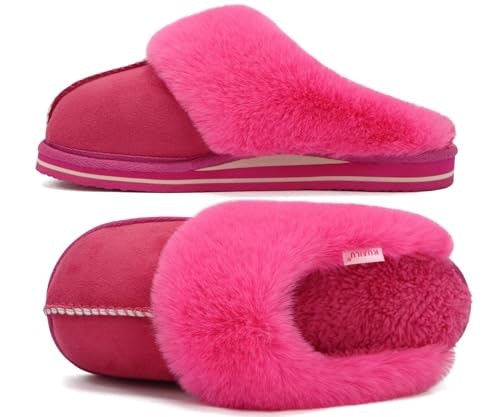KuaiLu Women's Fuzzy Memory Foam Arch Support Slippers: $23.99 KuaiLu Women's Fuzzy Memory Foam Arch Support Slippers: $23.99