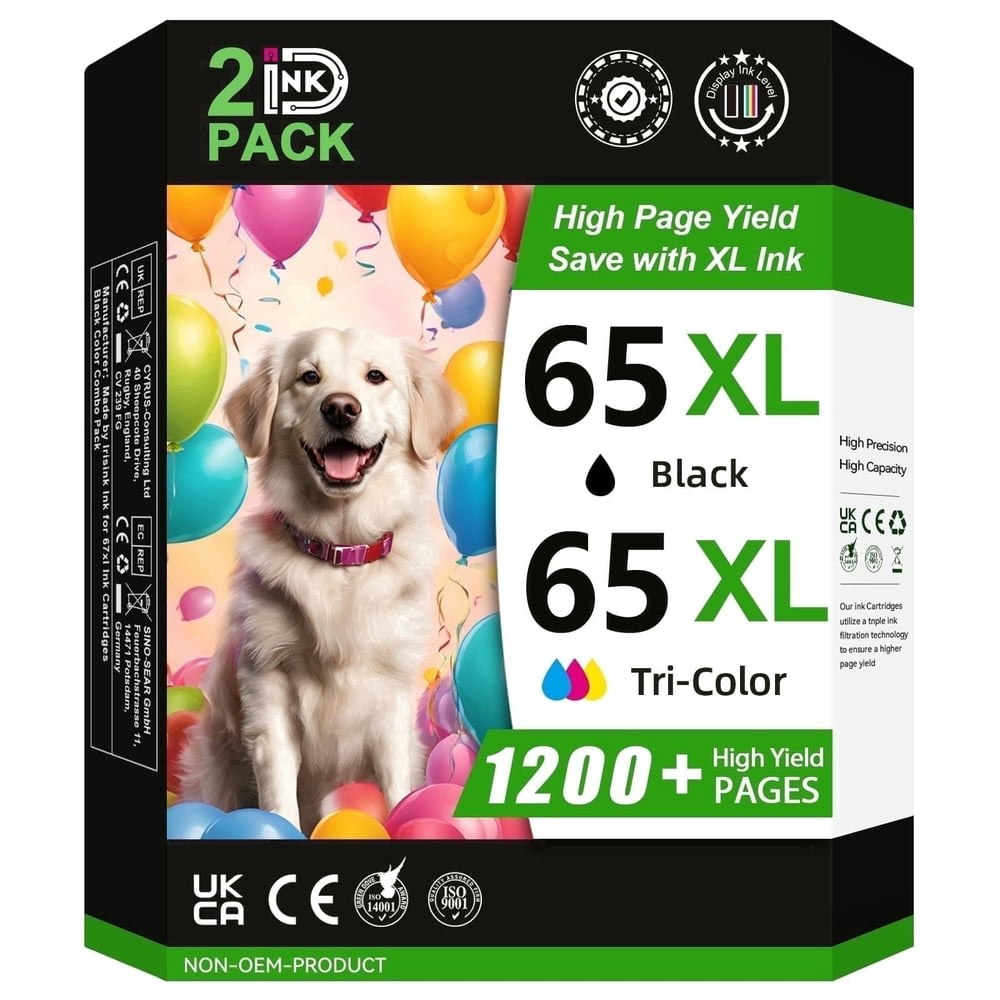 HP 65XL Ink Cartridges 2-Pack: $25.19 HP 65XL Ink Cartridges 2-Pack: $25.19