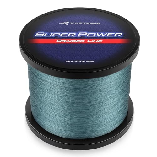 KastKing 50lb 1,097-Yard Superpower Braided Fishing Line: $23.78