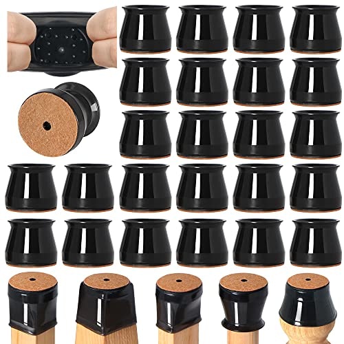 Chair Leg Floor Protectors 24-Pack: $16.99 Chair Leg Floor Protectors 24-Pack: $16.99