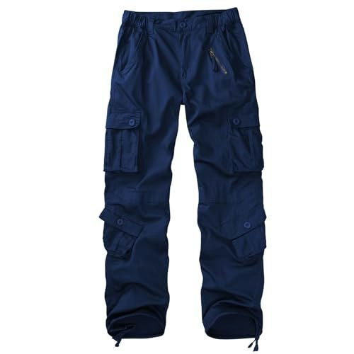 Sobrisah Women's Mid-Rise Cargo Pants: $36.52