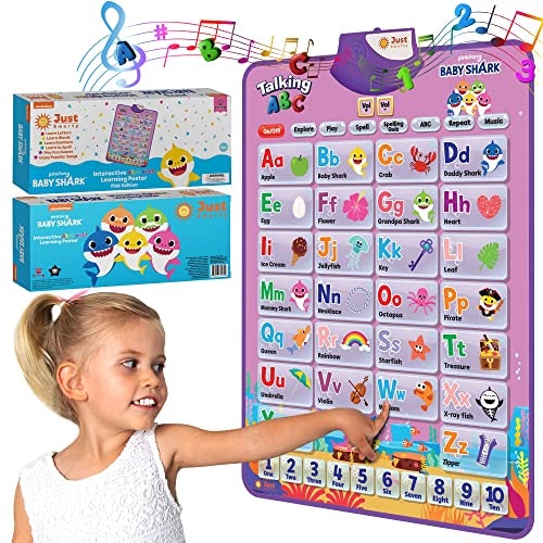 Just Smarty Pinkfong Baby Shark Interactive Alphabet Wall Chart: $16.49 Just Smarty Pinkfong Baby Shark Interactive Alphabet Wall Chart: $16.49