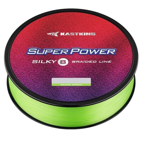 KastKing Superpower Silky8 20lb 300yd Braided Fishing Line: $15.17
