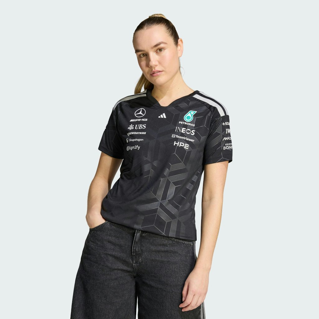 Mercedes AMG Petronas Formula 1 Team Driver Jersey: $110 Mercedes AMG Petronas Formula 1 Team Driver Jersey: $110