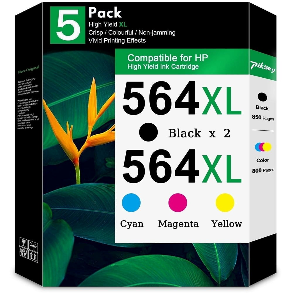 564XL Ink Cartridge 5-Pack: $32.98 564XL Ink Cartridge 5-Pack: $32.98