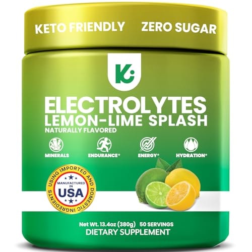 Keppi Electrolyte Powder 50-Serving Lemon Lime Drink Mix: $27.98 Keppi Electrolyte Powder 50-Serving Lemon Lime Drink Mix: $27.98