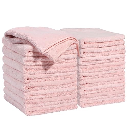 Joymoop 12" x 12" Microfiber Cleaning Cloths 18-Pack: $22.98
