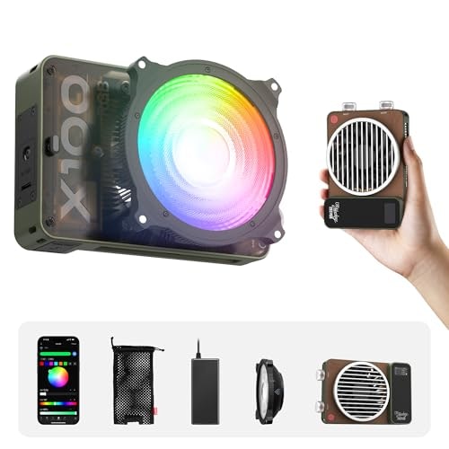 Zhiyun Molus X100 100W Portable RGB Video Light: $224 Zhiyun Molus X100 100W Portable RGB Video Light: $224
