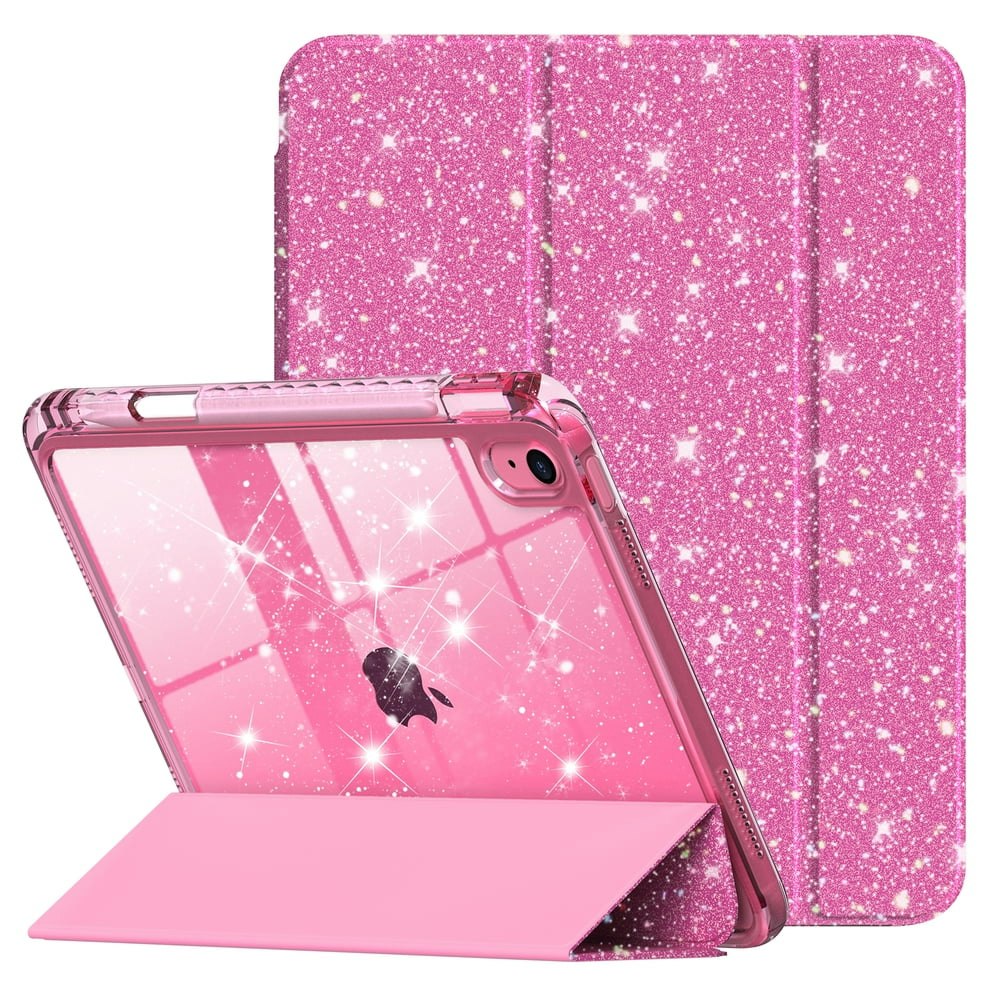 Kenke Glitter iPad Case with Pencil Holder: $11.99 Kenke Glitter iPad Case with Pencil Holder: $11.99