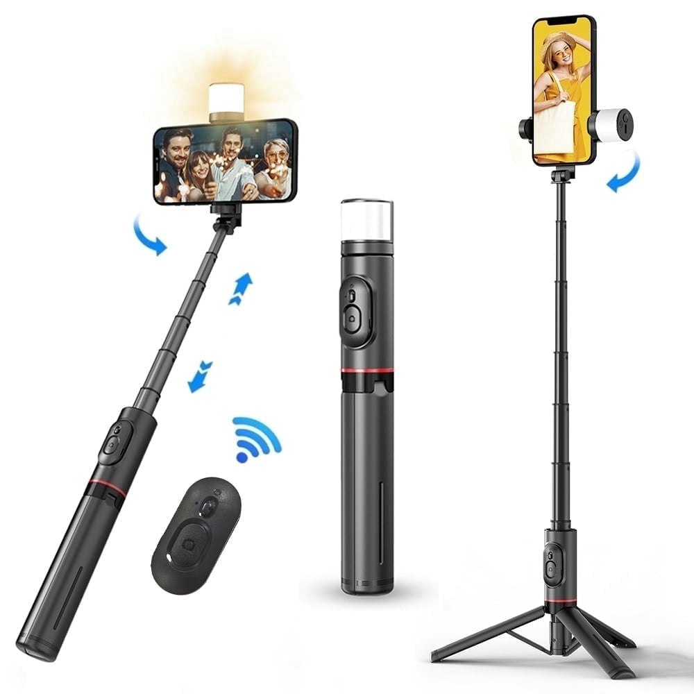 Selfie Stick Tripod with Ring Light and Remote: $22.79 Selfie Stick Tripod with Ring Light and Remote: $22.79