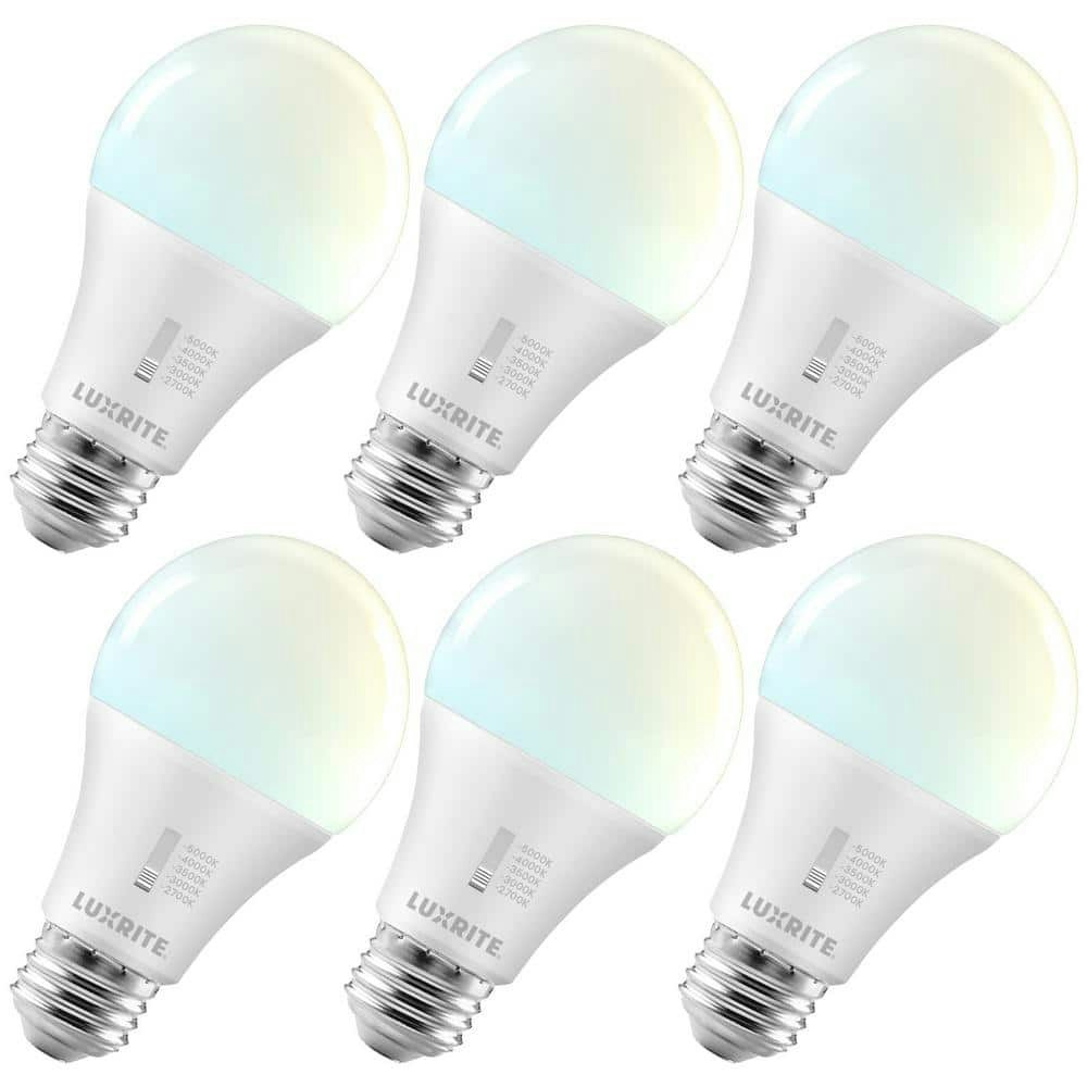 A19 Dimmable 5CCT LED Light Bulb 6-Pack: $41.49 A19 Dimmable 5CCT LED Light Bulb 6-Pack: $41.49
