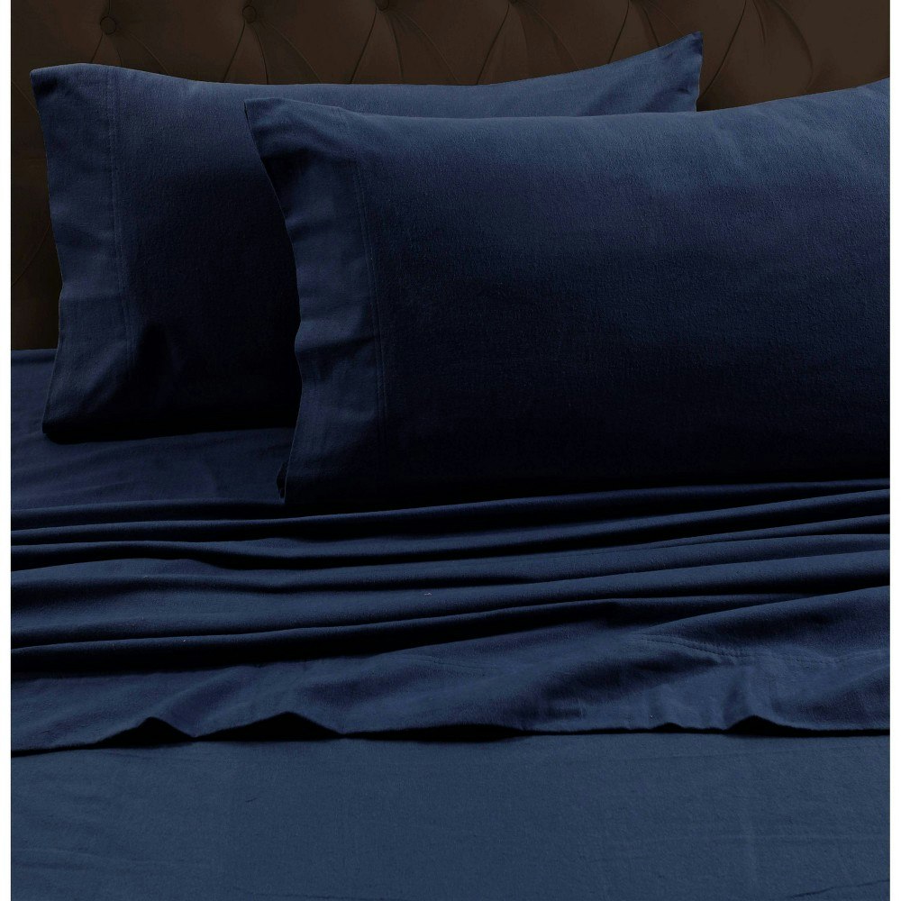 Tribeca Living California King Heavyweight Flannel Solid Fitted Sheet: $31.99 Tribeca Living California King Heavyweight Flannel Solid Fitted Sheet: $31.99