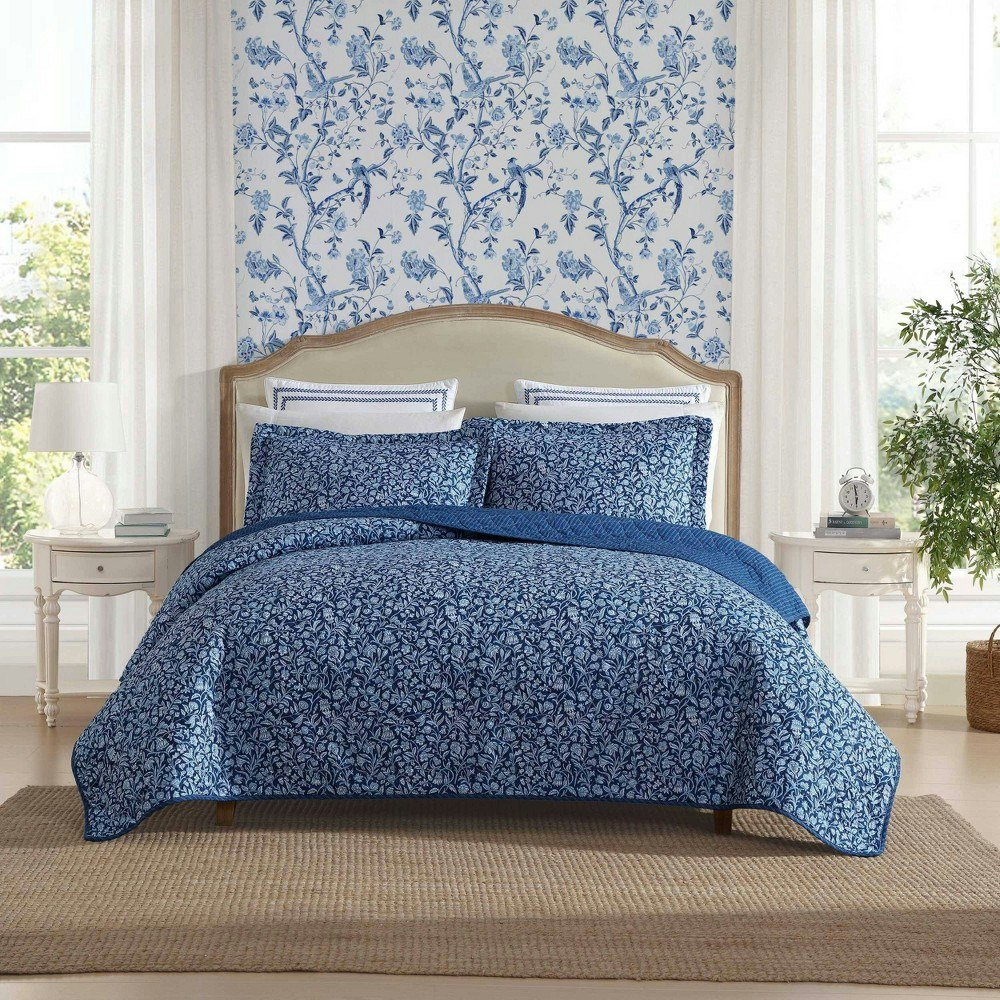 Laura Ashley Elaina Twin Quilt Bedding Set 2-Pack: $79.99 Laura Ashley Elaina Twin Quilt Bedding Set 2-Pack: $79.99