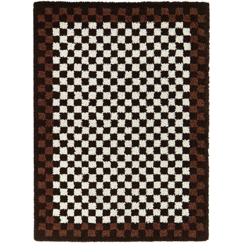 Balta 5'3"x7' Checkered Border Kids' Rug: $140.99 Balta 5'3"x7' Checkered Border Kids' Rug: $140.99