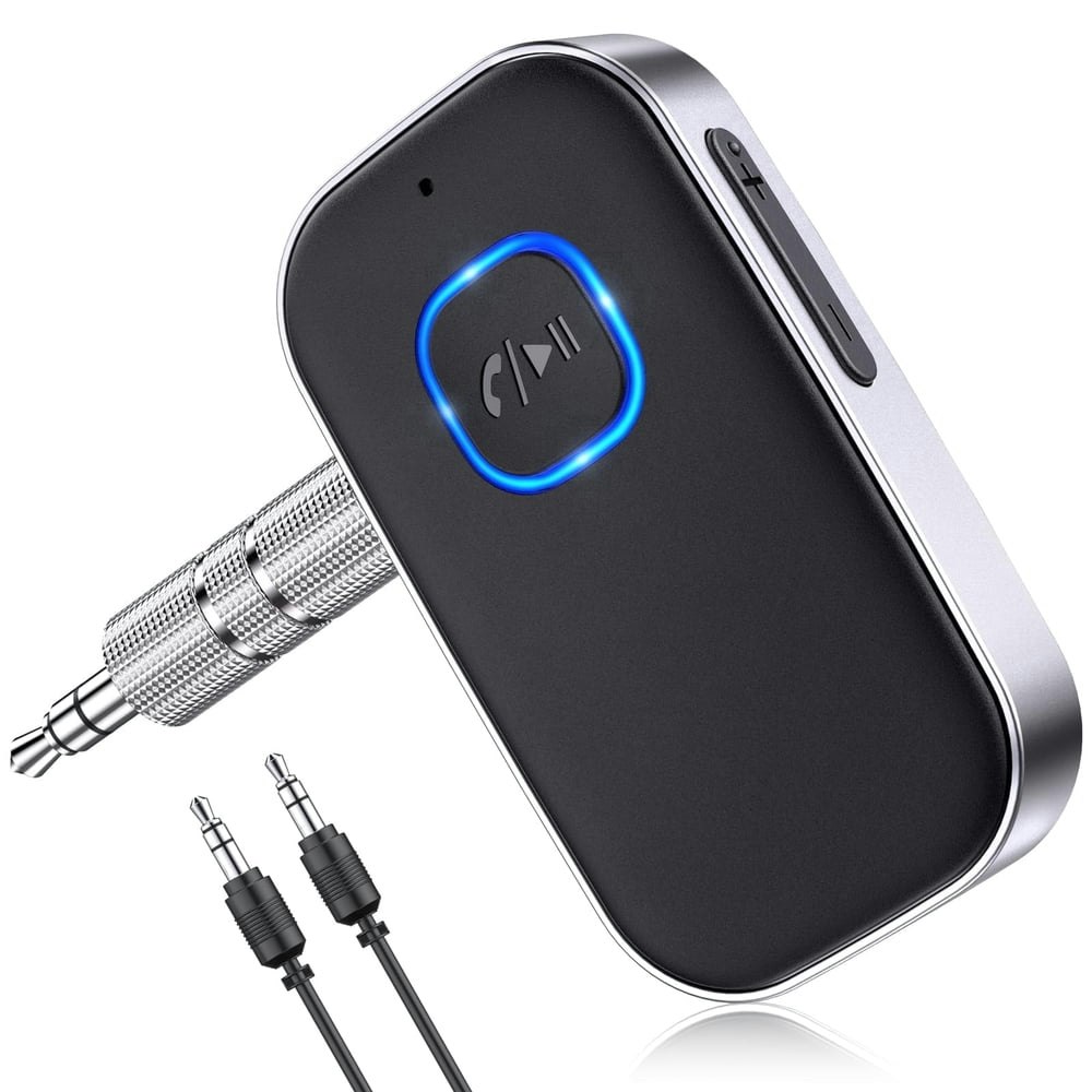 Bluetooth Car AUX Audio Receiver: $12.99 Bluetooth Car AUX Audio Receiver: $12.99