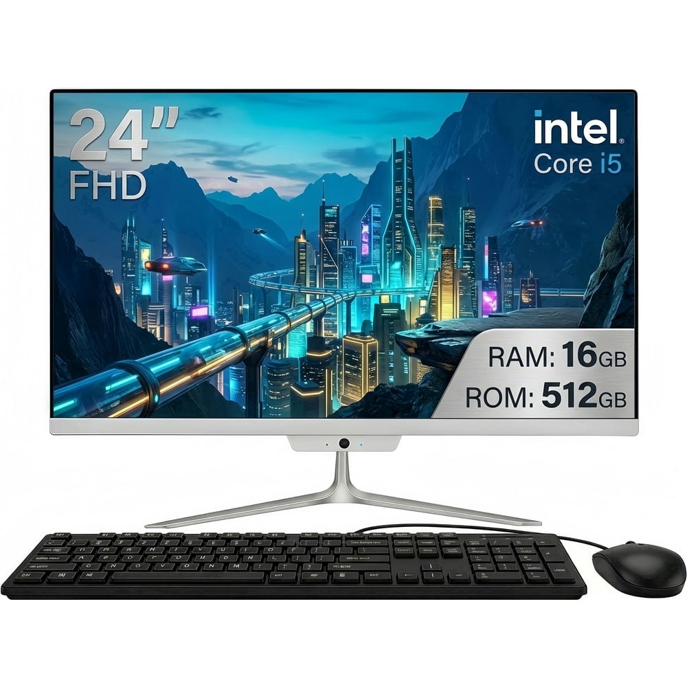 24-inch Intel Core i5 All-in-One Desktop: $399.99