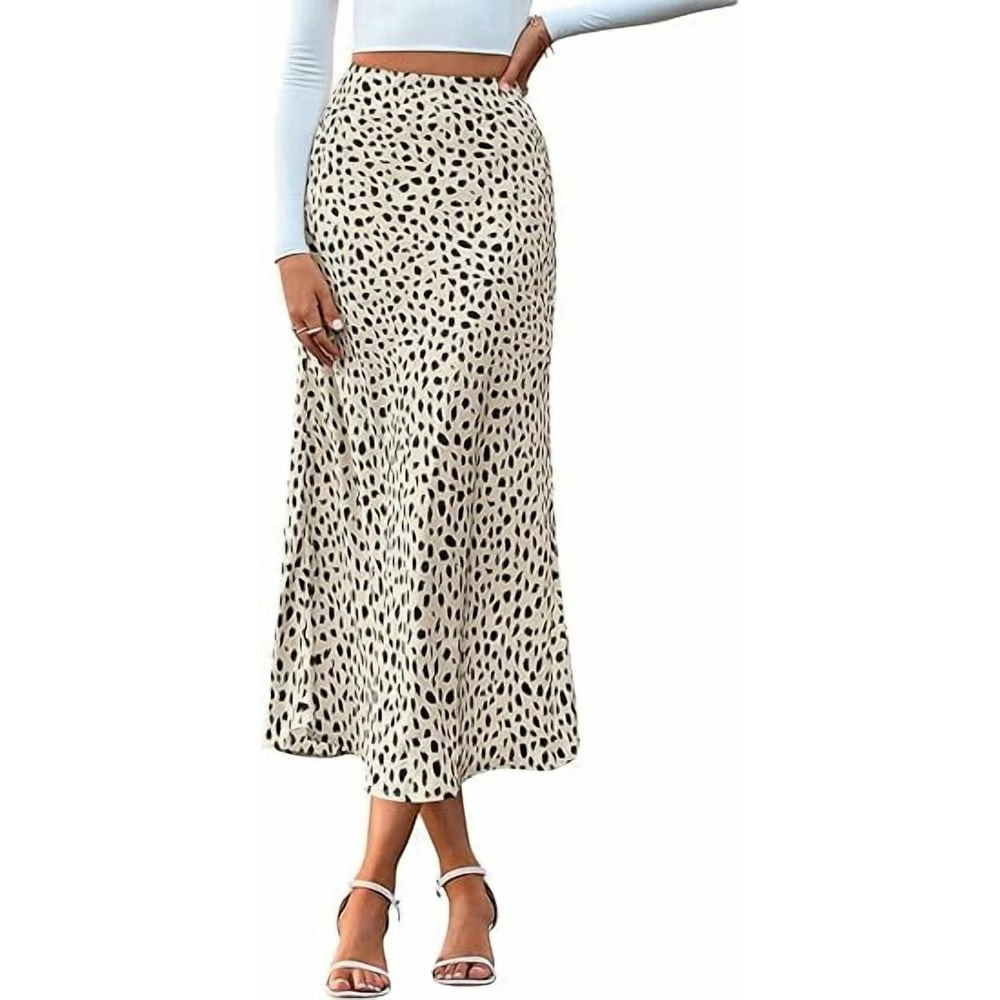 FreshPretty Women's High-Waisted Satin Midi Skirt: $27.99 FreshPretty Women's High-Waisted Satin Midi Skirt: $27.99