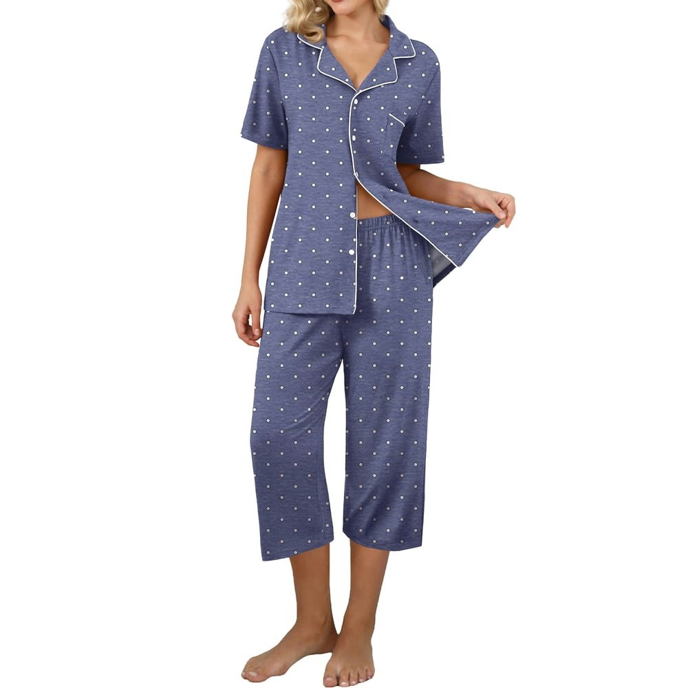 Mintreus Women's 2-Piece Knit Pajama Set: $19.99 Mintreus Women's 2-Piece Knit Pajama Set: $19.99