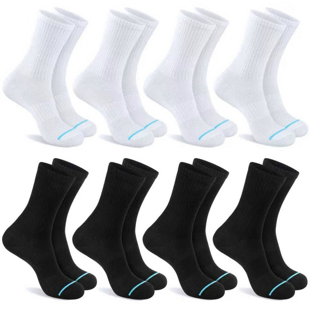 Ikibvty Women's Crew Socks 8-Pack: $7.99
