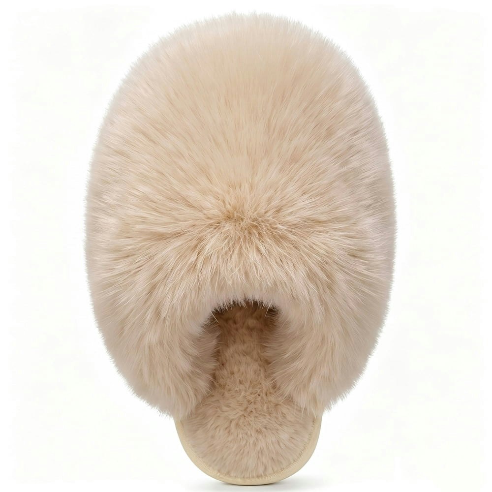 Ecetana Women's Memory Foam Fuzzy Slippers: $15.99 Ecetana Women's Memory Foam Fuzzy Slippers: $15.99